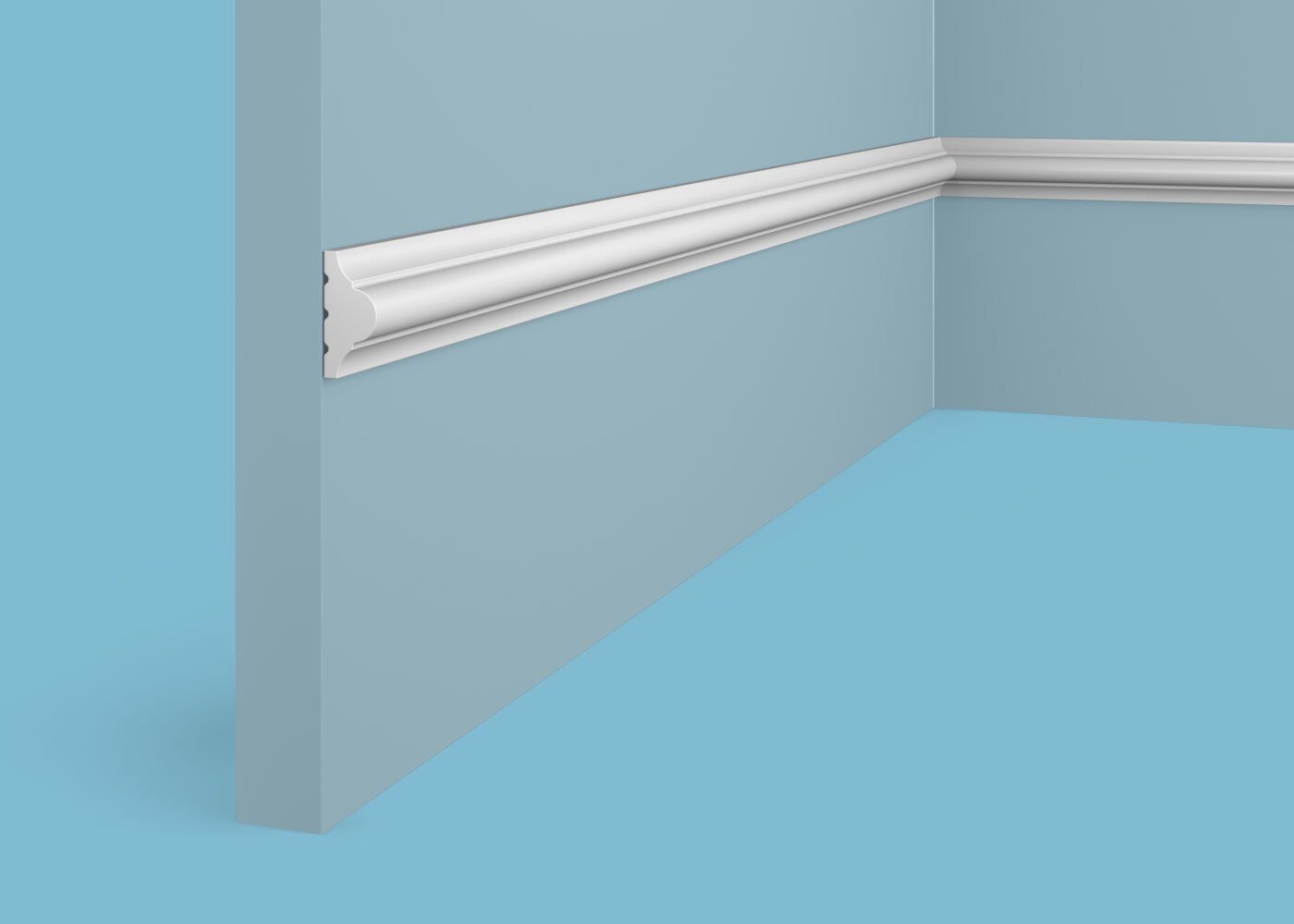 Ideal — Молдинг Cosca MX001, 26x12x2000мм, Экополимер (Молдинг ударопрочный)