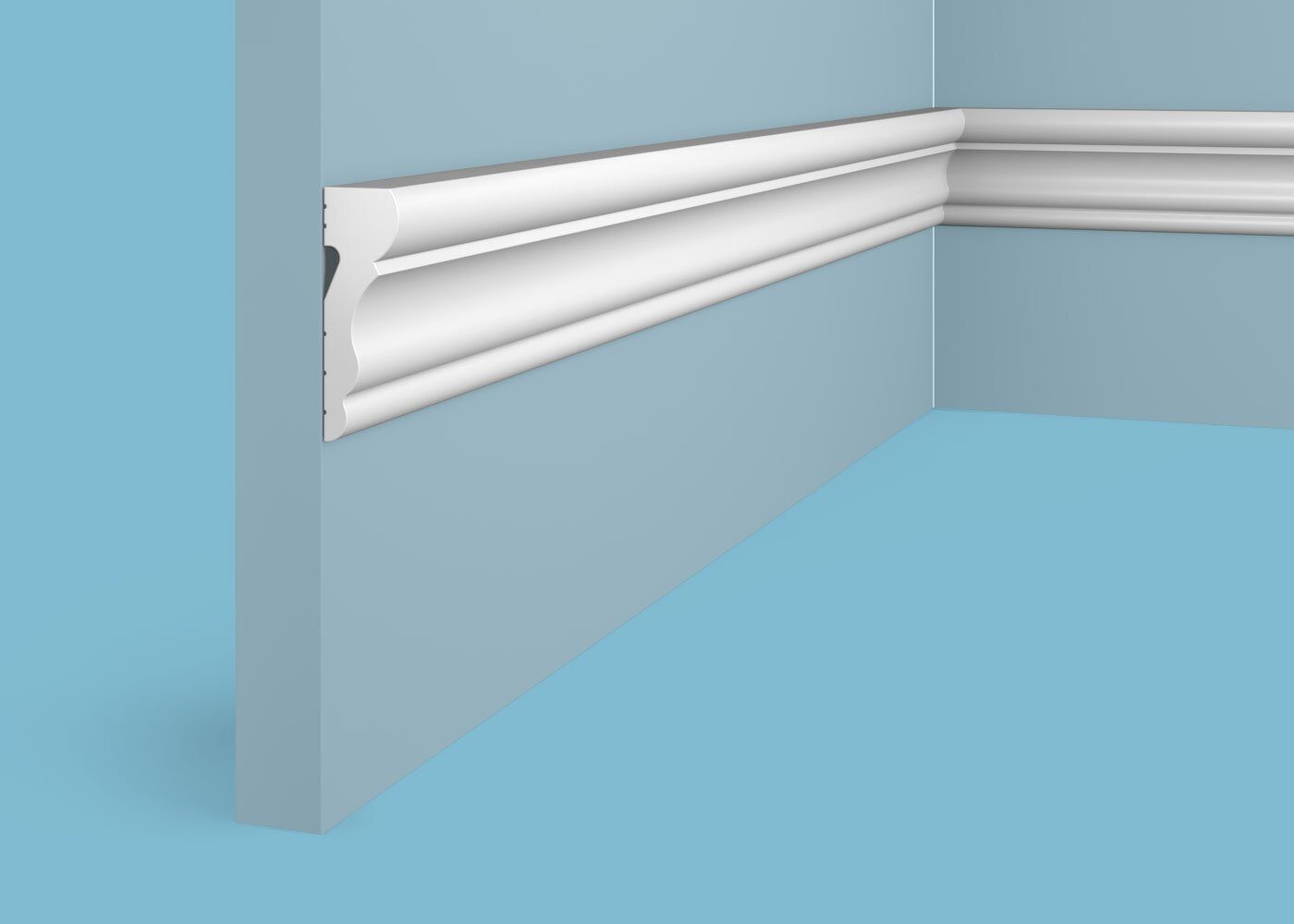 Ideal — Молдинг Cosca MX036, 52x17x2000мм, Экополимер (Молдинг ударопрочный)