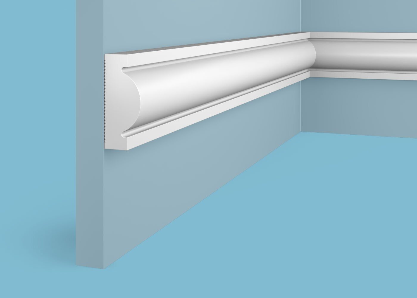 Ideal — Молдинг Cosca MX042, 30x12x2000мм, Экополимер (Молдинг ударопрочный)