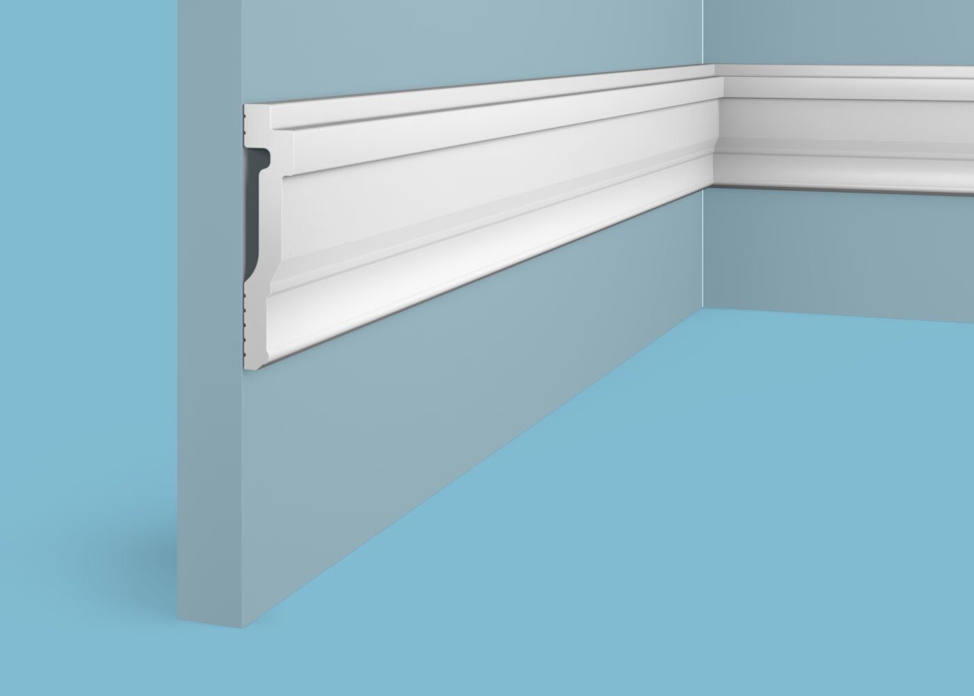 Ideal — Молдинг Cosca MX026, 72x16x2000мм, Экополимер (Молдинг ударопрочный)