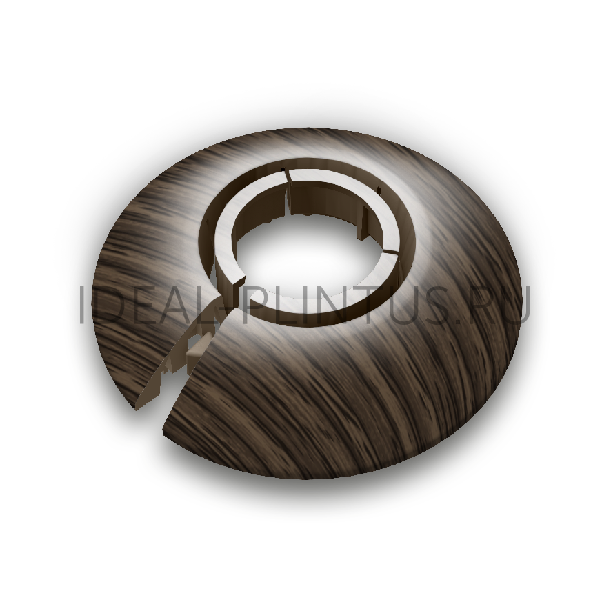 Ideal — Обвод для Труб IDEAL Универсальный Ø16-22мм "Идеал", 291 Орех, ОТ16-22-291