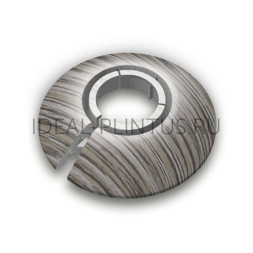 Ideal — Обвод для Труб IDEAL Универсальный Ø16-22мм Идеал, 296 Орех серый