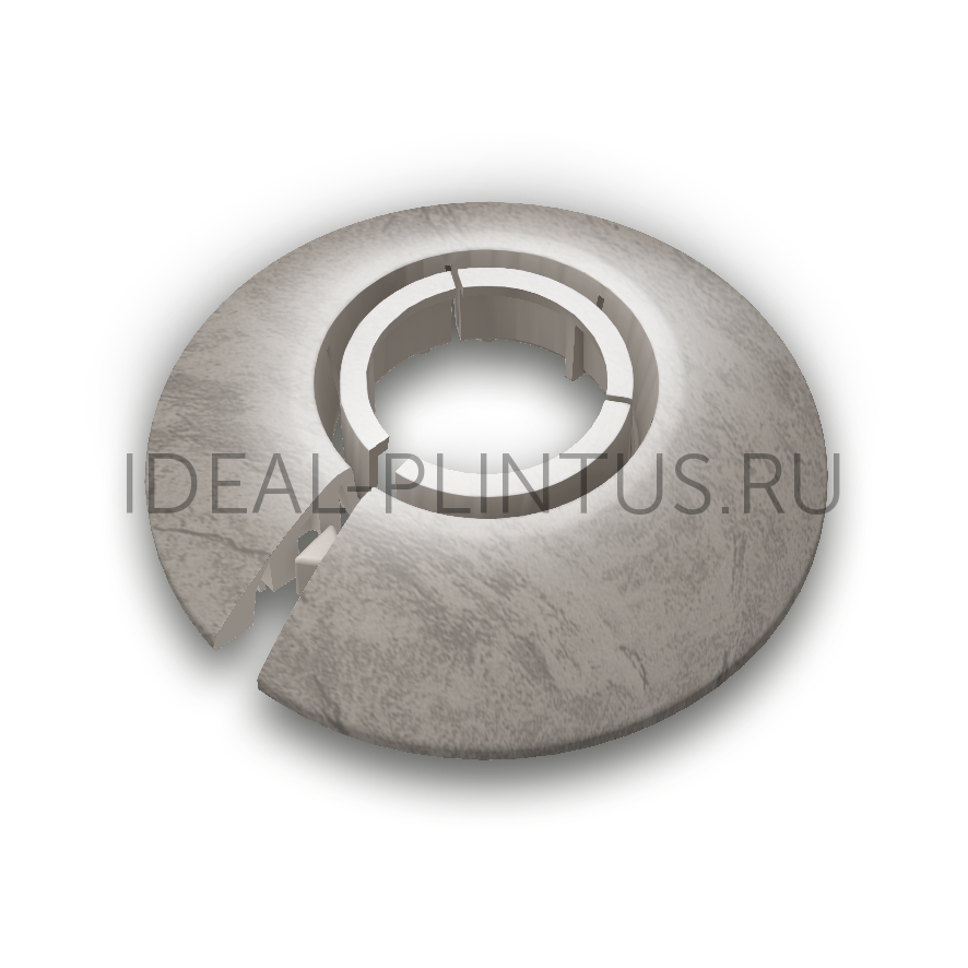 Ideal — Обвод для Труб IDEAL Универсальный Ø16-22мм Идеал, 547 Лофт светло-серый