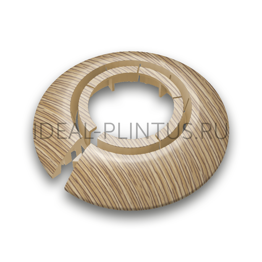 Ideal — Обвод для Труб IDEAL Универсальный Ø25-34мм Идеал, 211 Дуб рустик