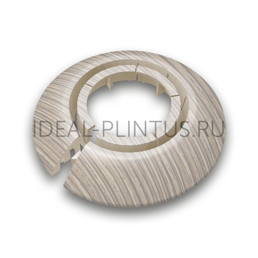 Ideal — Обвод для Труб IDEAL Универсальный Ø25-34мм Идеал, 208 Дуб мокко