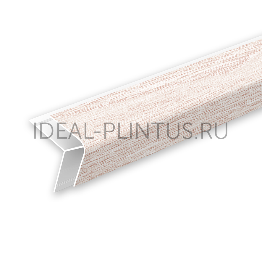 Ideal — Угол наружный для панелей Идеал Ламини, 8мм 2.7м, 366 Лиственница кремовая