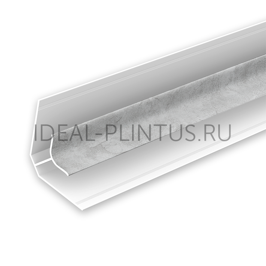 Ideal — Угол внутренний для панелей Идеал Ламини, 8мм 2.7м, 518 Венеция светло-кофейная