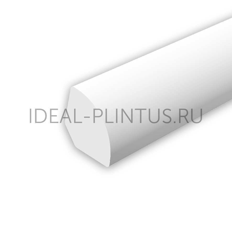 Ideal — Угол внутренний округлый белый Идеал