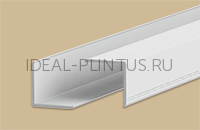 Ideal — Угол наружный фигурный белый Идеал