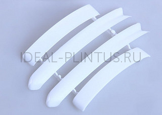 Ideal — Фурнитура для Наличников Идеал с Кабель-Каналом 70мм (округлые)