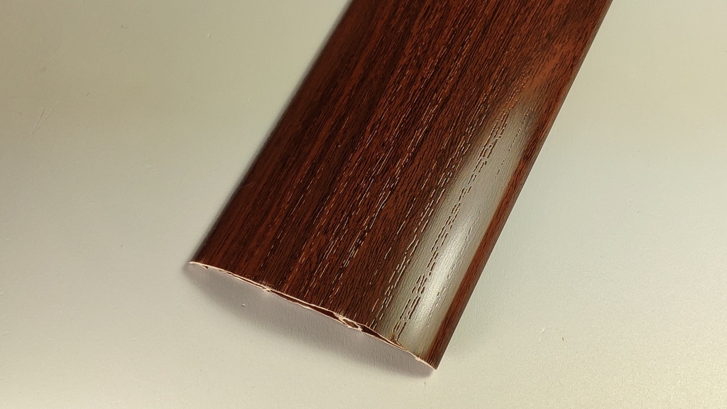 Ideal — Наличник с кабель-каналом Идеал 70х12х2200 мм. 293 Орех темный