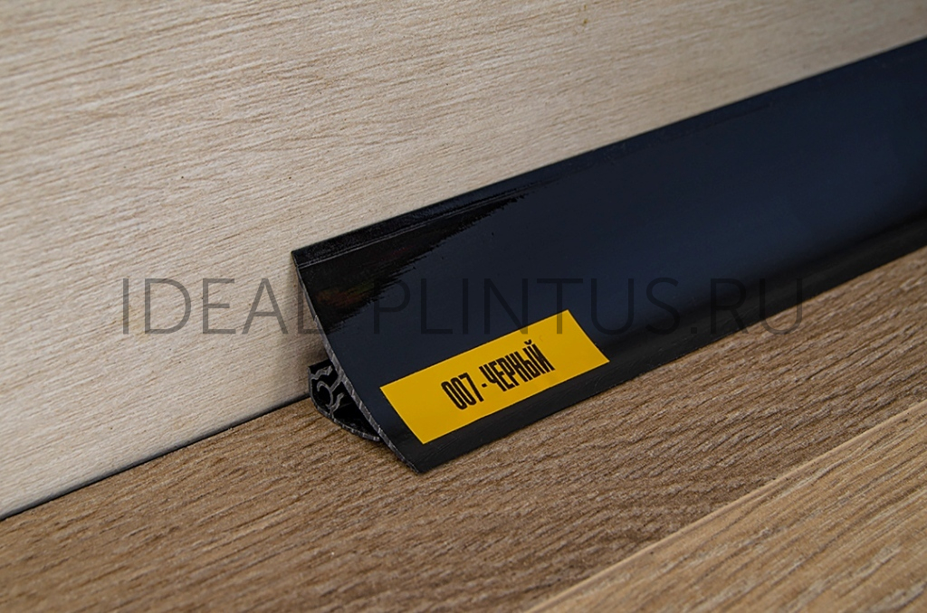 Ideal — Плинтус для столешницы Идеал 007-0 Черный Глянцевый