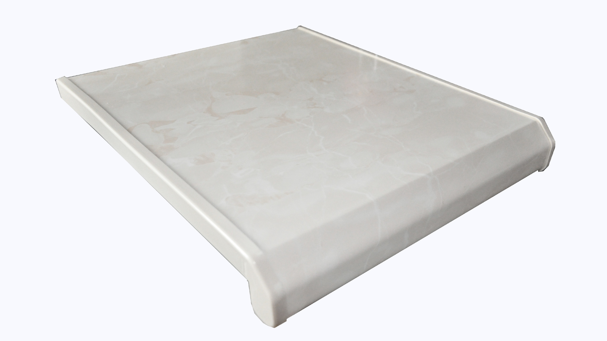 Ideal — Подоконник пластиковый Данке Мрамор матовый, DANKE STANDARD