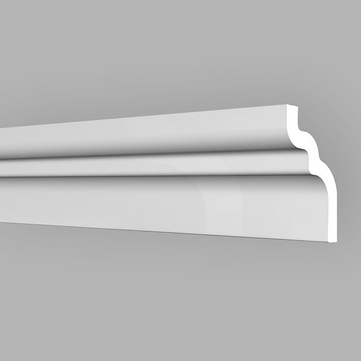 Ideal — Потолочный плинтус из пенополистирола  DR 40x60x2000 мм. NMS