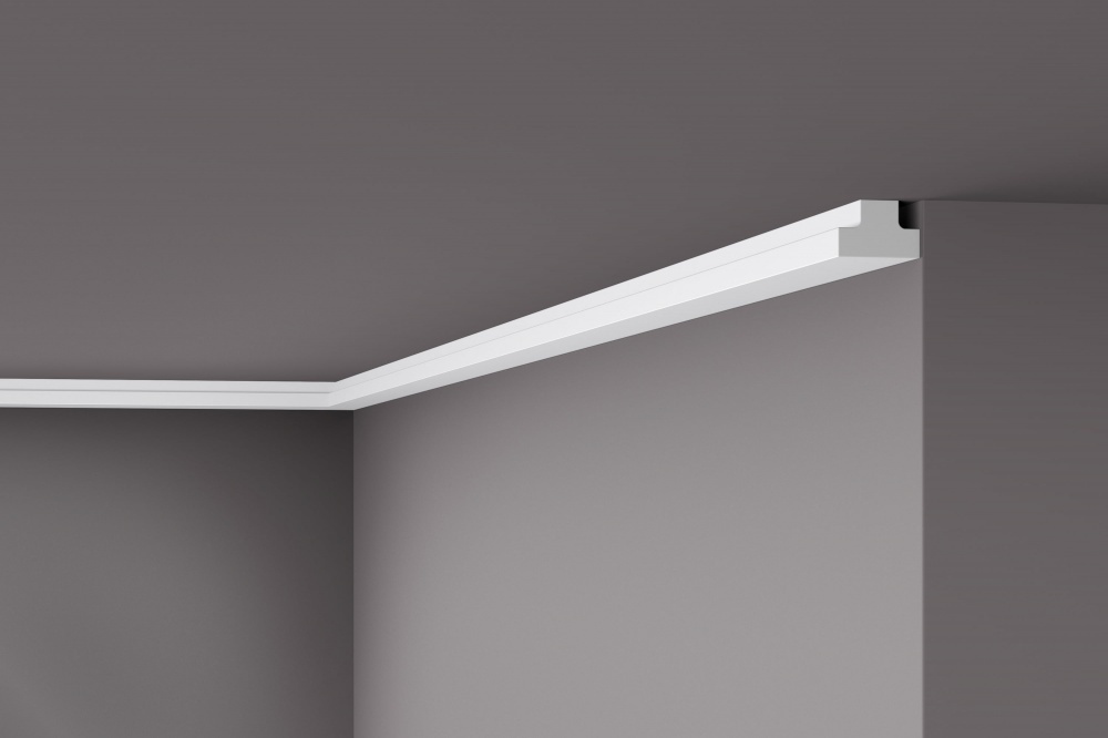 Ideal — Потолочный плинтус из пенополистирола 20x30x2000 мм. NMS