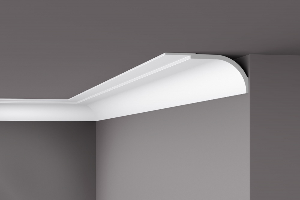 Ideal — Потолочный плинтус из дюрополимера 225x100x2000 мм. NMS
