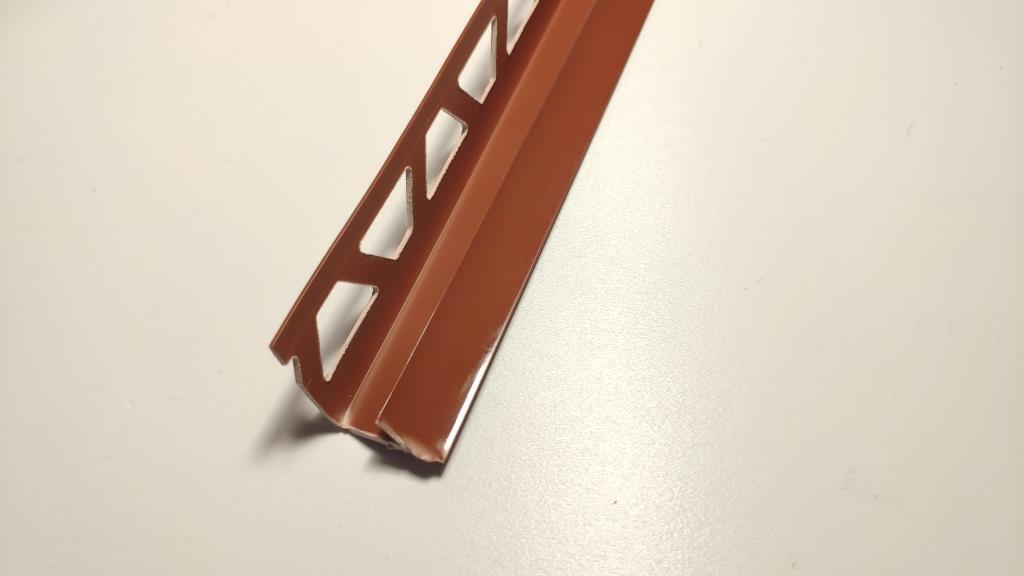 Ideal — Раскладка внутренняя для плитки 10 мм. Идеал 017 Терракотовый