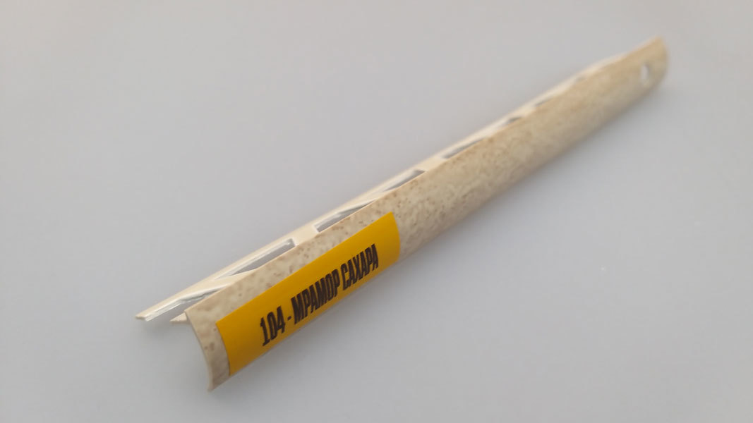 Ideal — Раскладка внутренняя для плитки 10 мм. Идеал 104 Мрамор сахара