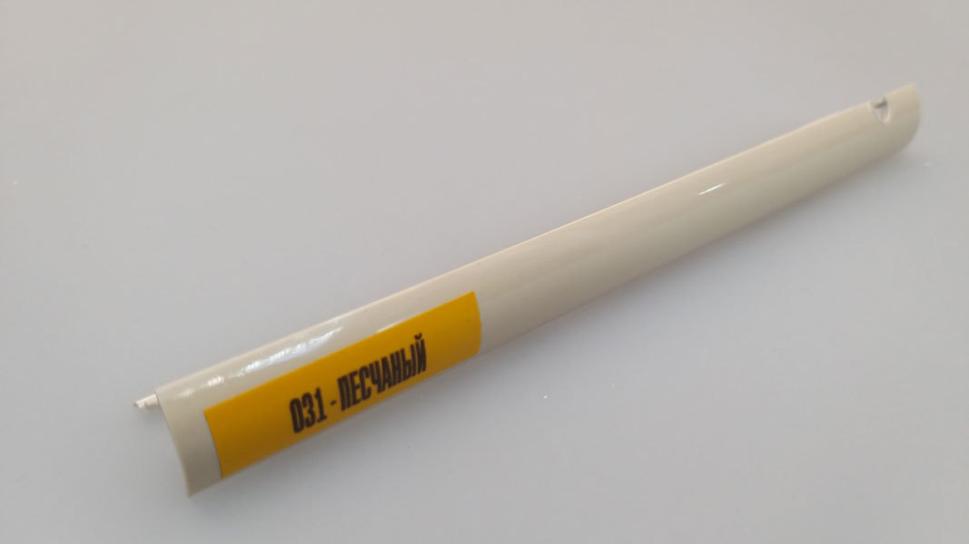 Ideal — Раскладка наружная для плитки 8 мм. Идеал 031 Песчаный