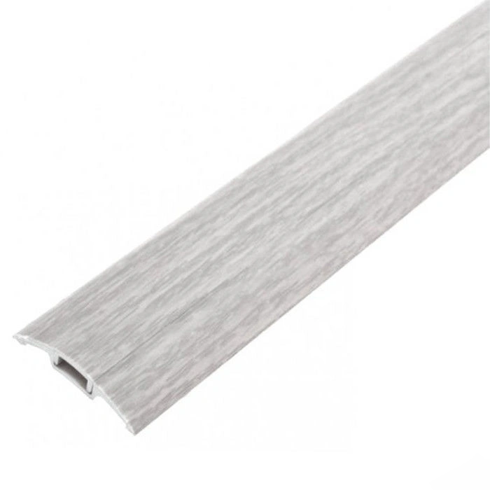 Ideal — Порог пластиковый Идеал 253 Ясень серый 42x900 мм.