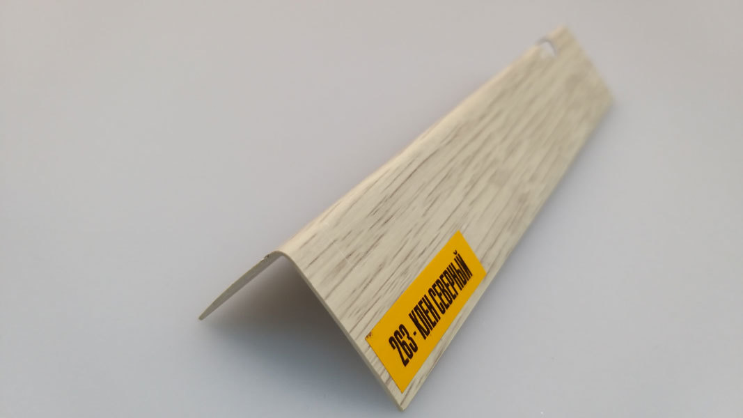 Ideal — Угол пластиковый Идеал 25х25х2700 мм. 263 Клен северный