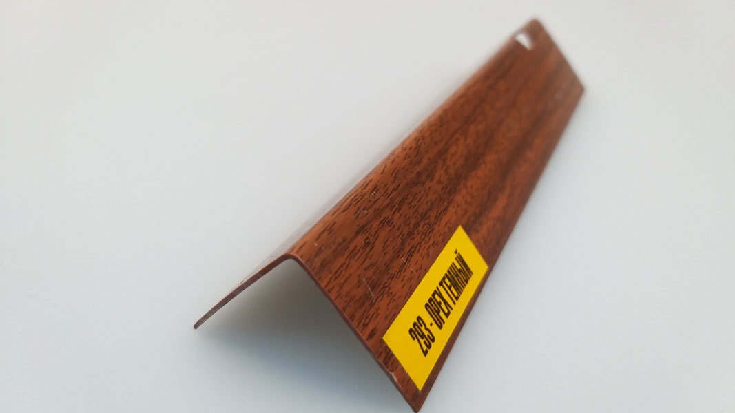 Ideal — Угол пластиковый Идеал 40х40х2700 мм. 293 Орех темный