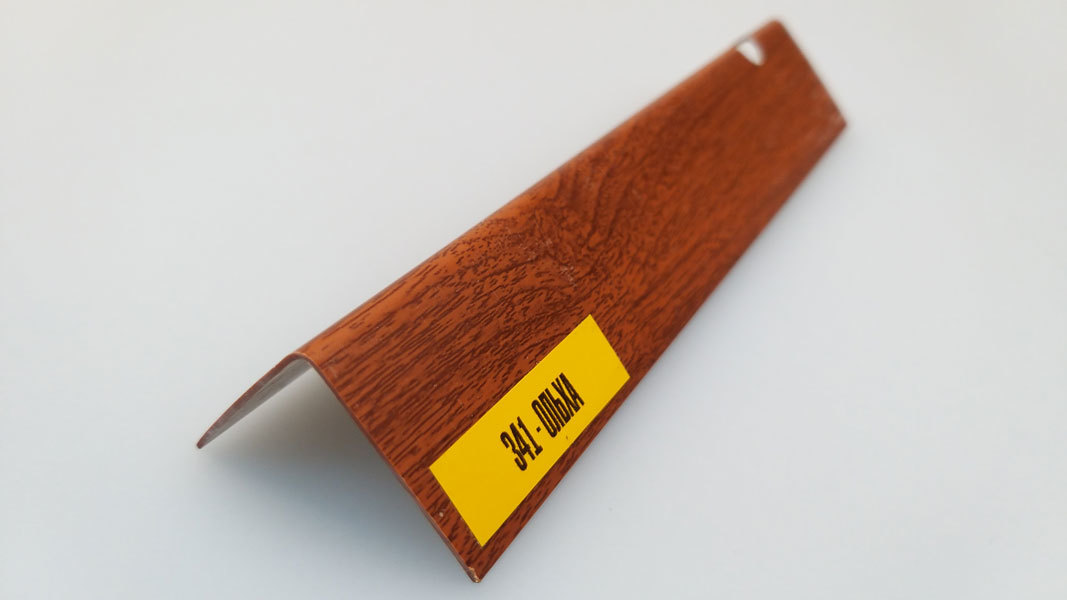 Ideal — Угол пластиковый Идеал 20х20х2700 мм. 341 Ольха