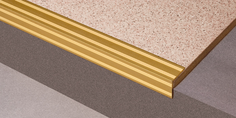 Ideal — Порог угол Д5 алюминиевый Пластал