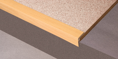 Ideal — Порог алюминиевый уголок 20х20 Пластал