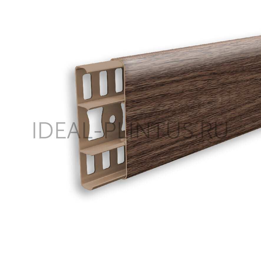 Ideal — Наличник Деконика с К/Б 70х12х2200 мм. орех 291