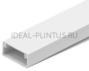 Ideal — Короб кабельный Идеал 001 Белый 80x60х2000 мм.