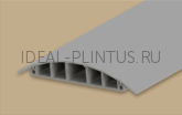 Ideal — Кабель-канал IDEAL напольный 70х11x2200 мм, 006 темно-серый