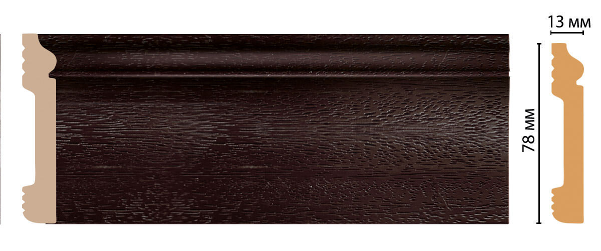 Ideal — Плинтус напольный DECOMASTER D005-433ДМ (79*13*2400мм)