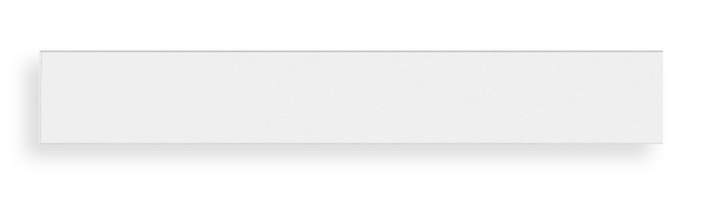 Ideal — Плинтус напольный DECOMASTER D232-115ДМ (100*22*2400мм) белый матовый