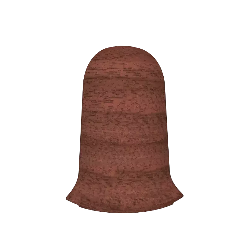 Ideal — Наружный угол Комфорт К55 1 шт. махагон 346