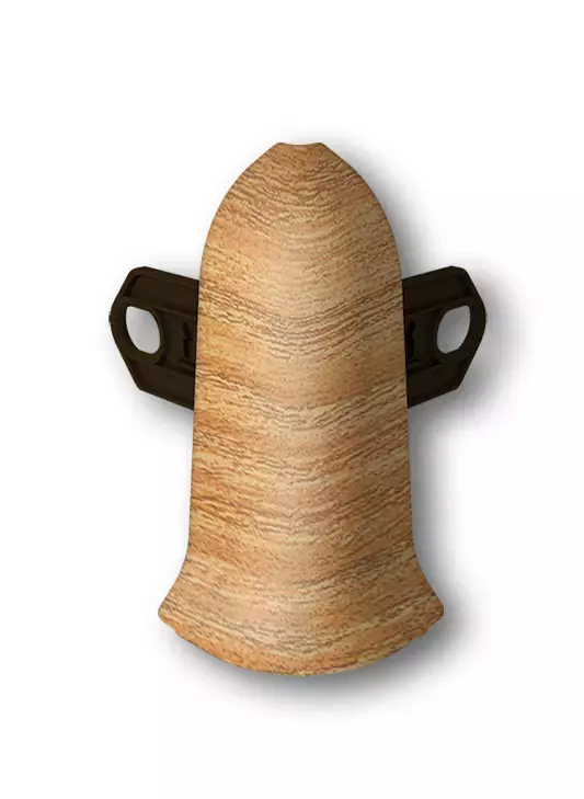 Ideal — Наружный угол IDEAL Классик 55 мм, Дуб коньячный 206, 1 шт