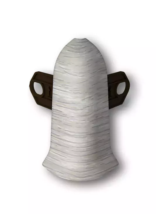 Ideal — Наружный угол IDEAL Классик 55 мм, 1 шт, ясень серый 253