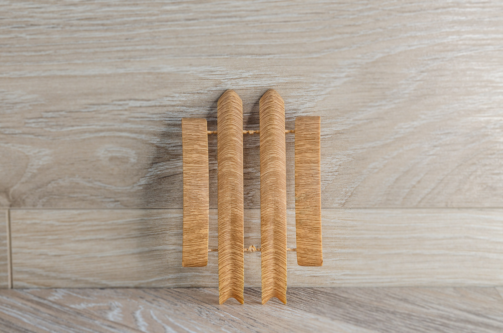 Ideal — Соединение и заглушка для наличника с к-б Идеал дуб 201