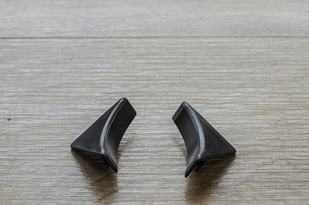 Ideal — Заглушка для столешницы (пара) Идеал черный 007