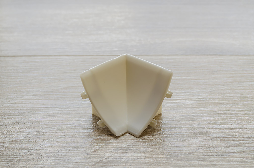 Ideal — Внутренний угол для столешницы Идеал мрамор белый 101