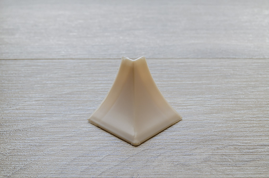 Ideal — Наружный угол для столешницы Идеал мрамор светло-бежевый 105