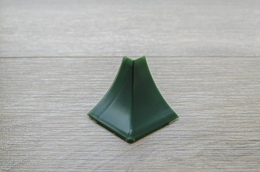 Ideal — Наружный угол для столешницы Идеал мрамор зеленый 108