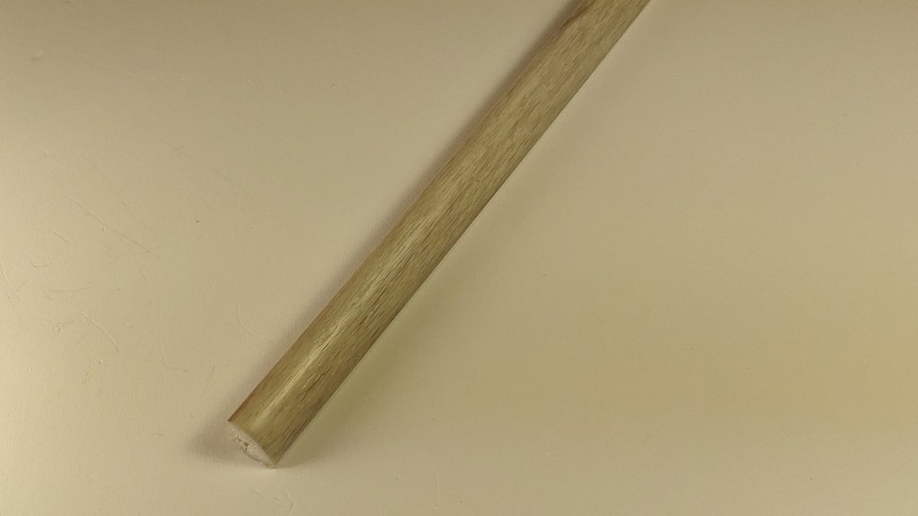 Ideal — Угол внутренний округлый вспененный ПВХ Идеал 10х10х2700 мм. 201 дуб