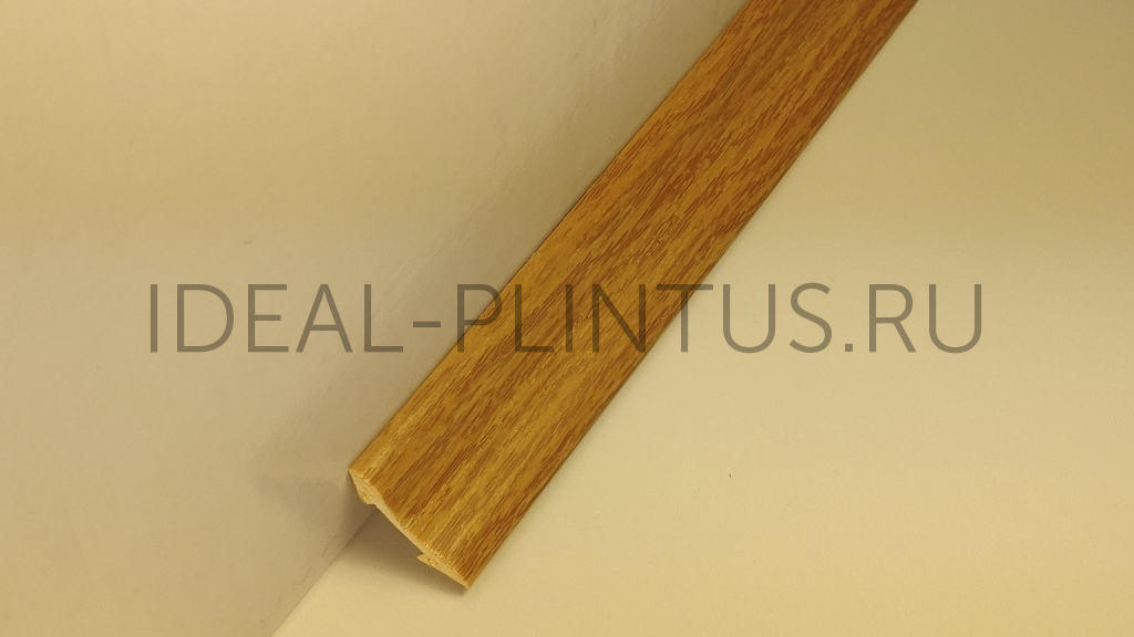 Ideal — Галтель вспененная ПВХ Идеал 22х22х2700 мм. 212 дуб светлый