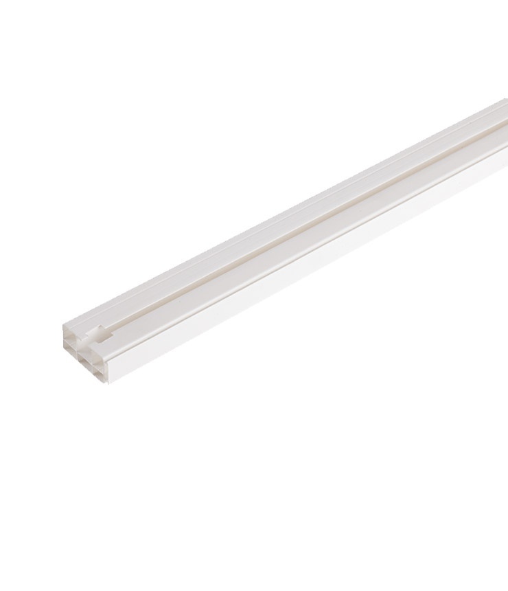 Ideal — Карниз потолочный пластиковый белый Legrand 1П однорядный 3000 мм.