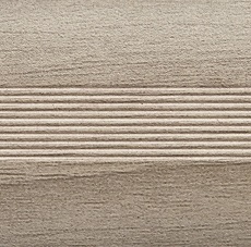 Ideal — Алюминиевый порог для пола стык 38 мм. дуб дымчатый 900 мм. Русский профиль