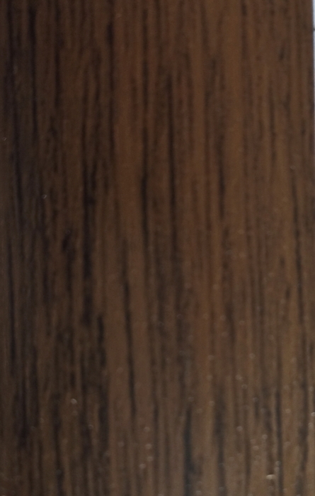 Ideal — Алюминиевый порог для пола 37-38 мм. орех 2700 мм. Пластал со скрытым монтажом