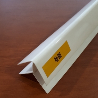 Ideal — Наружный угол ПВХ 3 метра Белый Глянцевый для панелей толщиной 7-8 мм. Идеал