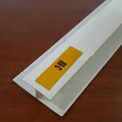 Ideal — Соединитель ПВХ 3 метра Белый Глянцевый для панелей толщиной 7-8 мм. Идеал