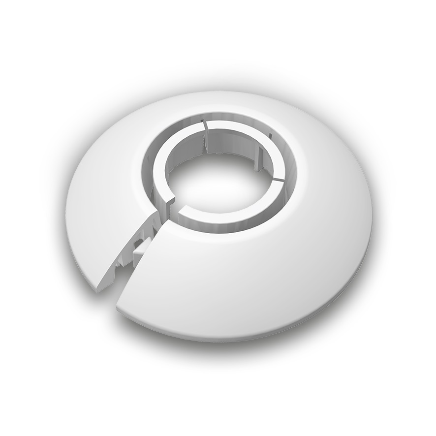 Ideal — Обвод для Труб IDEAL Универсальный 16-22 мм 001 Белый (Идеал) ОТ16-22